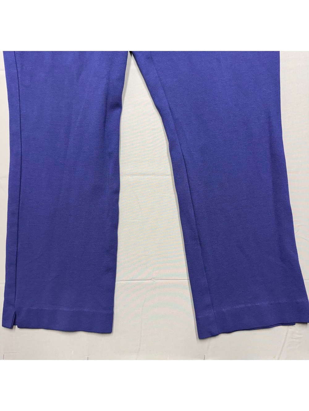 Chico's Women Brigitte Stretch Pull On Pants Size 2.5R 14 Purple Blue Ankle - Picture 2 of 12